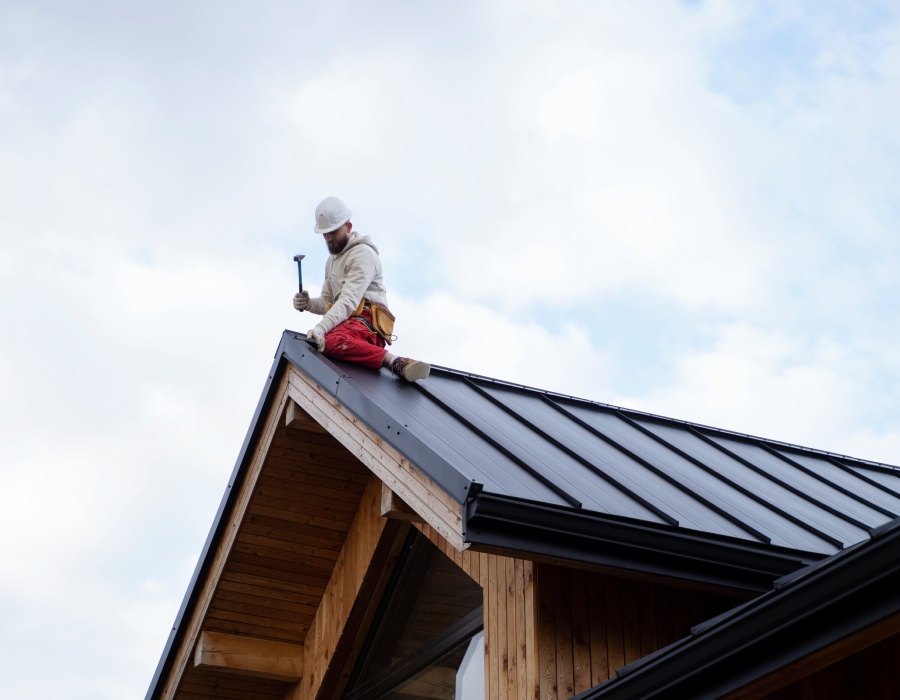 Travaux de zinguerie toiture réalisés par Saintonge Couverture